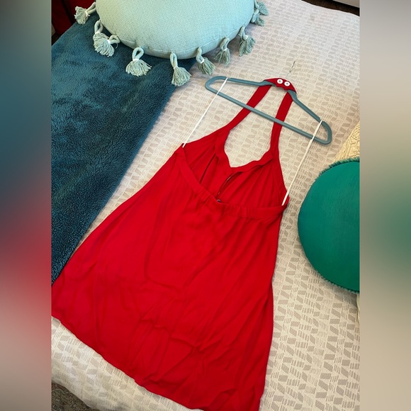 Reformation Bardot mini halter dress. Size 8. Never worn. - Picture 4 of 10